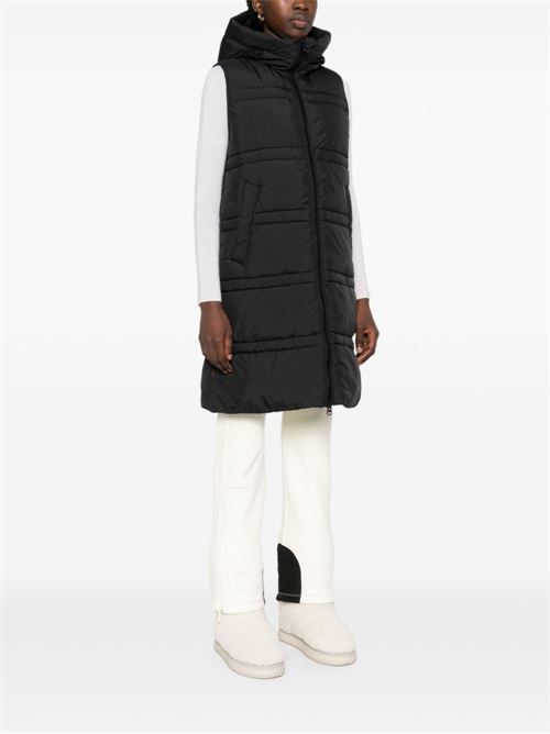 Gilet donna lungo nero Judee SAVE THE DUCK | D81872WRECY1910000